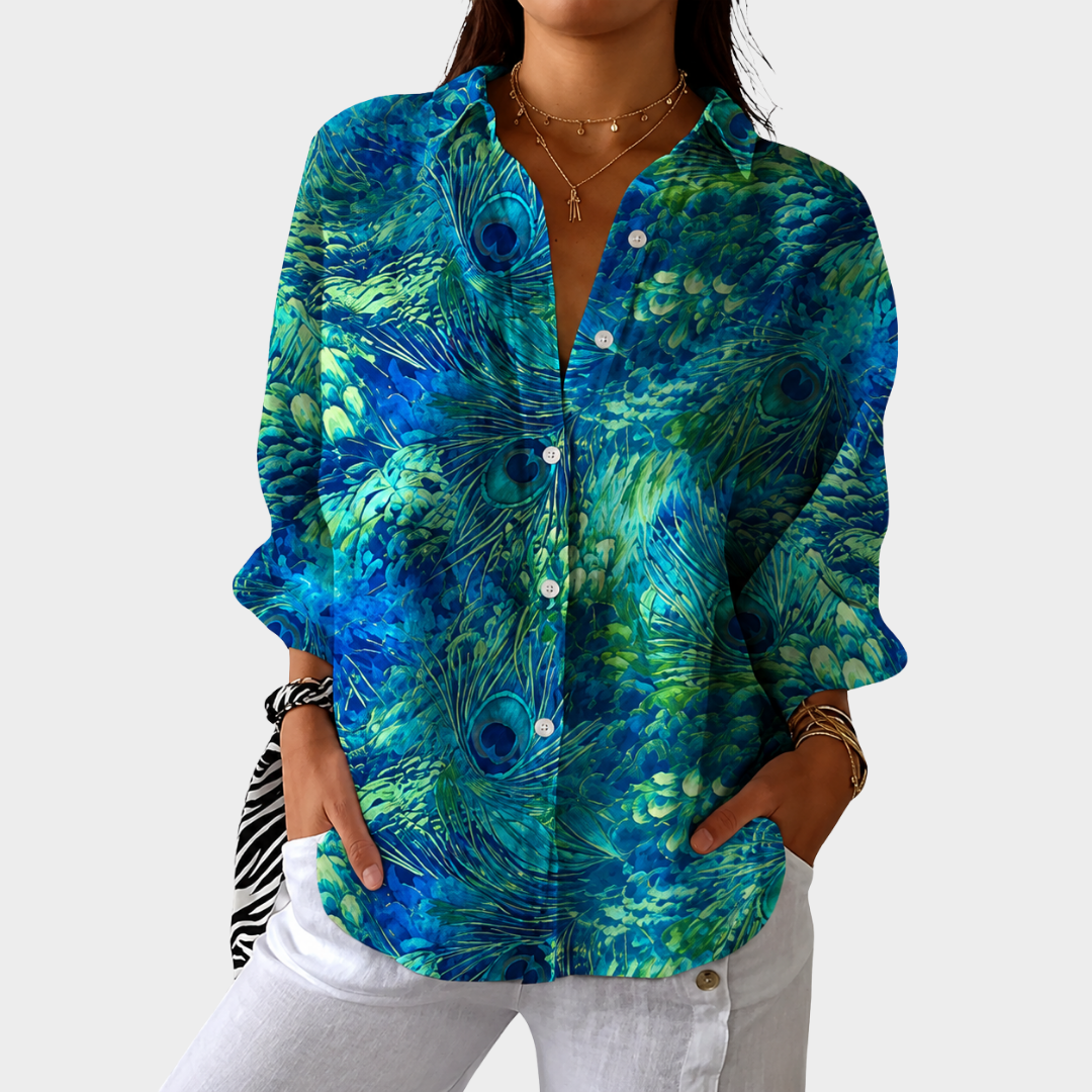 LIORA LONDON | COMFORTABLE PRINTED BLOUSE