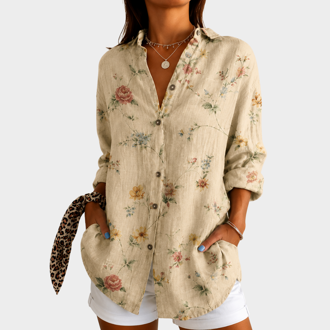 LIORA LONDON | MEADOW WILDFLOWER BLOUSE