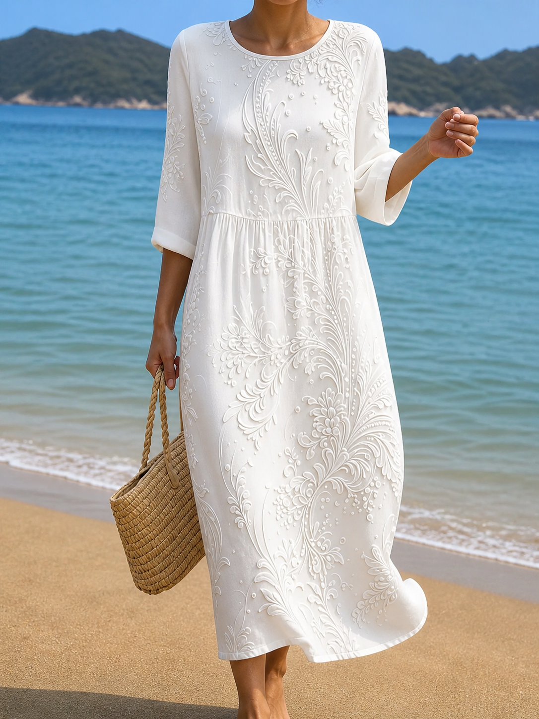 Women's Casual Floral Print Dress