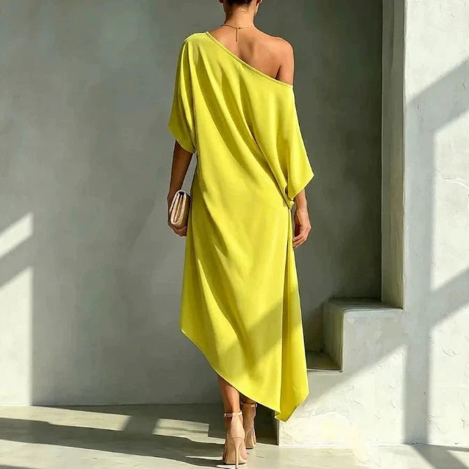 CAMILA – ELEGANT ASYMMETRIC DRESS