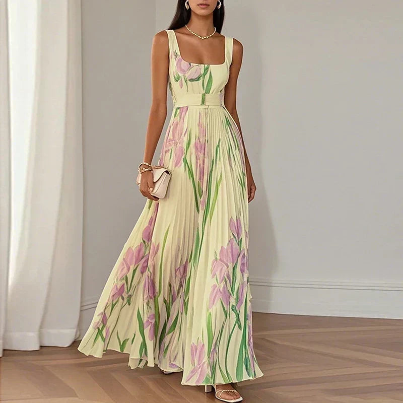 LIORA™ | Floral Maxi Dress