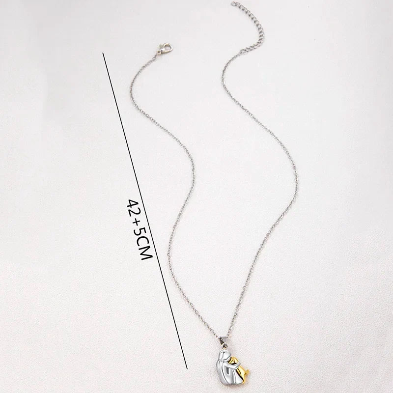 Woman & Cat | Eternal Friendship Necklace