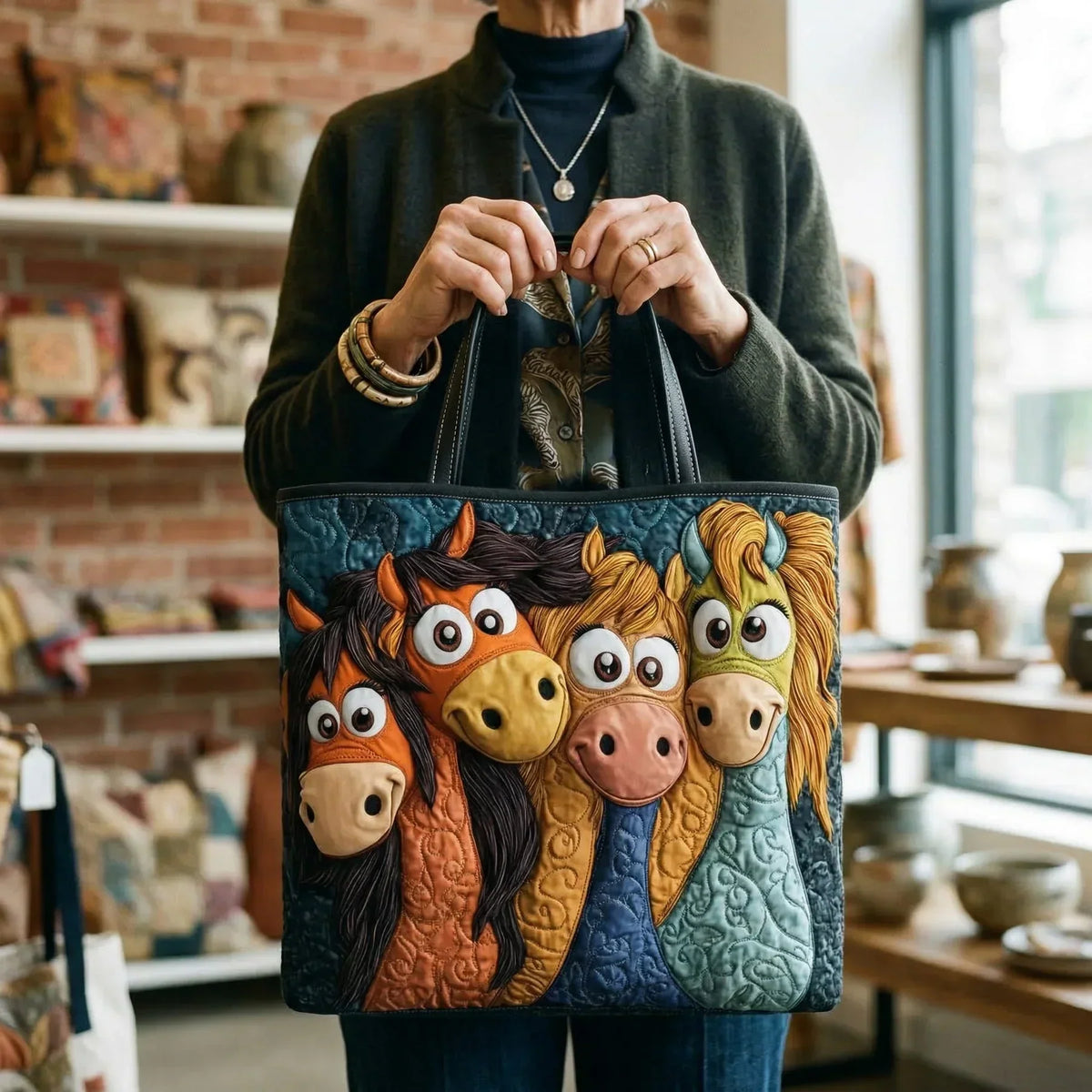 Handcrafted Bag | Playful Ponies