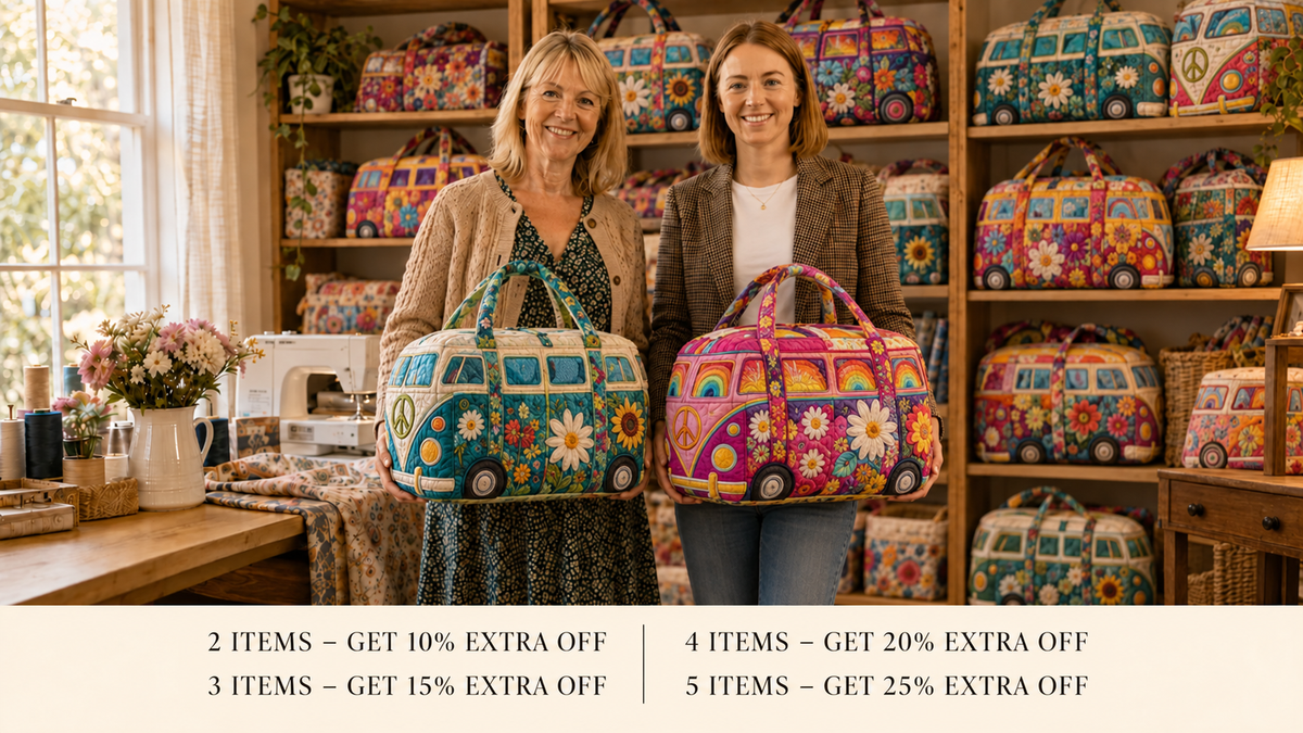 Quilted Weekend Bag Collection