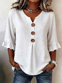 Jessara - Ruffle-Sleeve Blouse