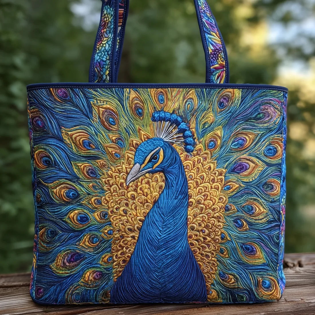 Handcrafted Bag | Royal Peacock