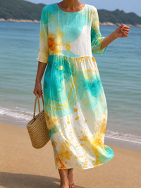 Women's Casual Floral Print Dress