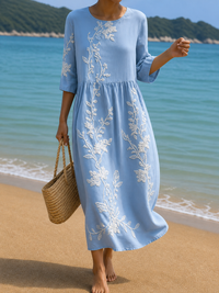 Women's Casual Floral Print Dress