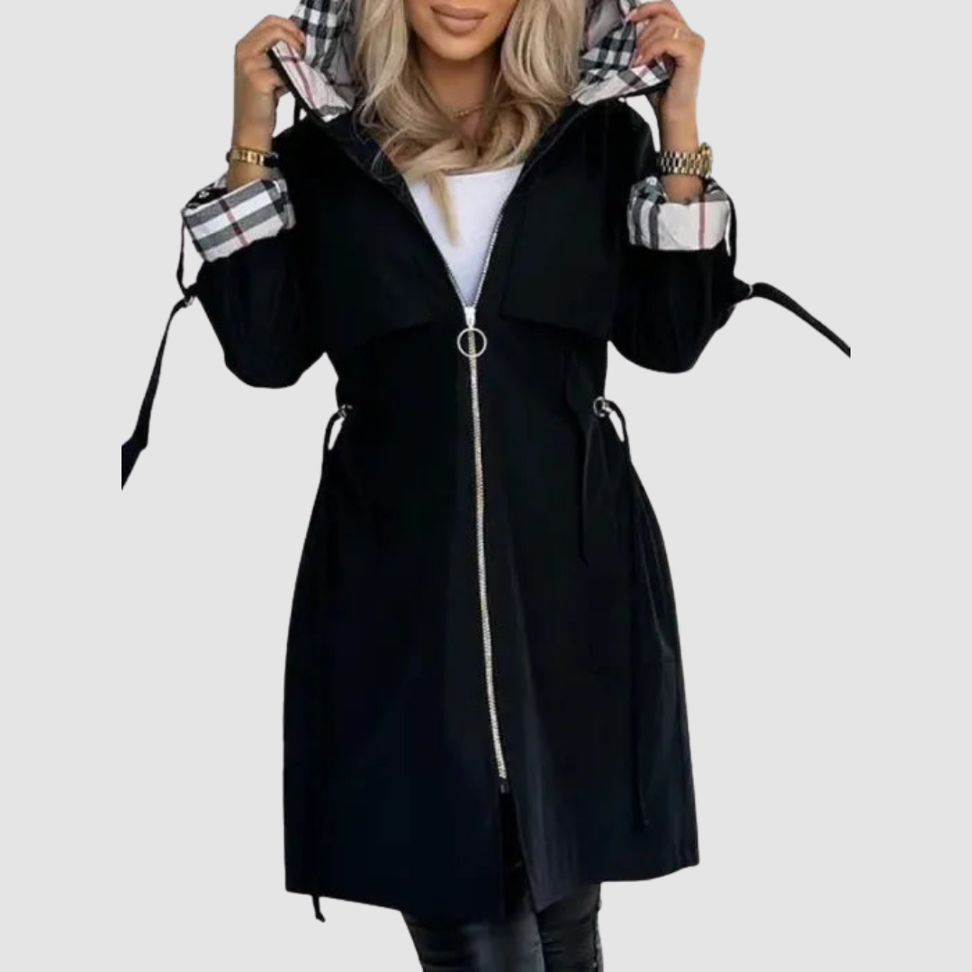 Assuntina | Weatherproof Zip-Up Coat