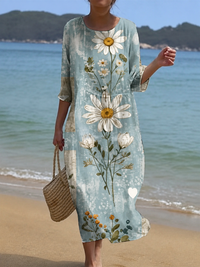 Women's Casual Floral Print Dress