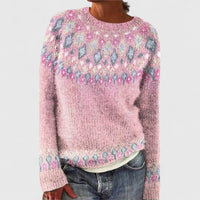 Susan - Retro Scandinavian knitted sweater