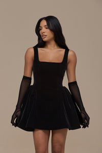 LUCKY | MINI BLACK DRESS