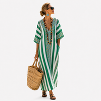 LONG KAFTAN | GREEN