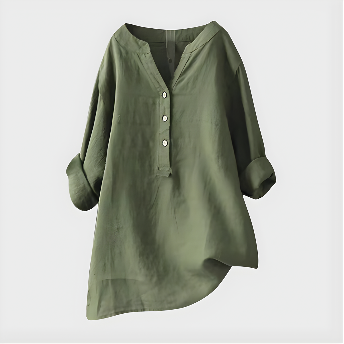 Veronique™ Elegant V-Neck Blouse