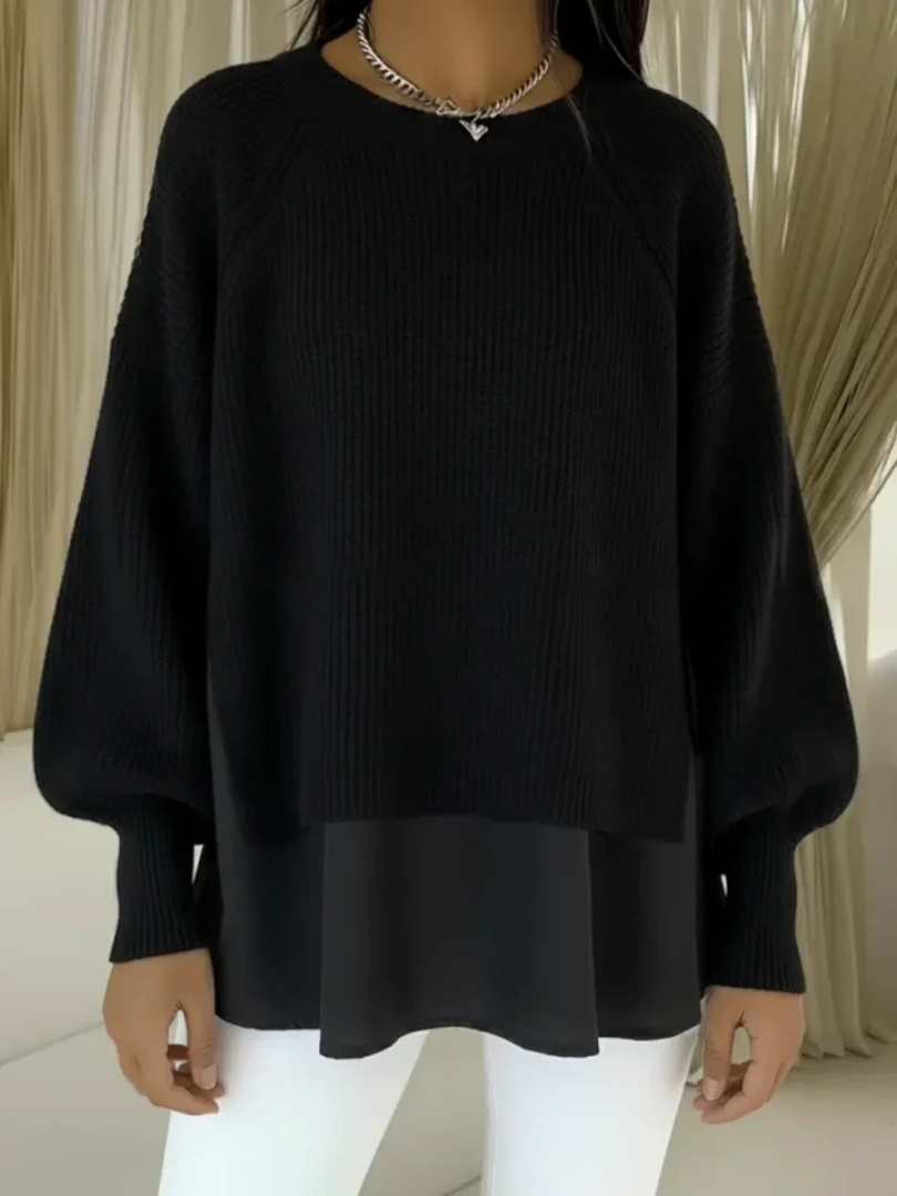 CASILDA | TWO-LAYER EFFECT JUMPER