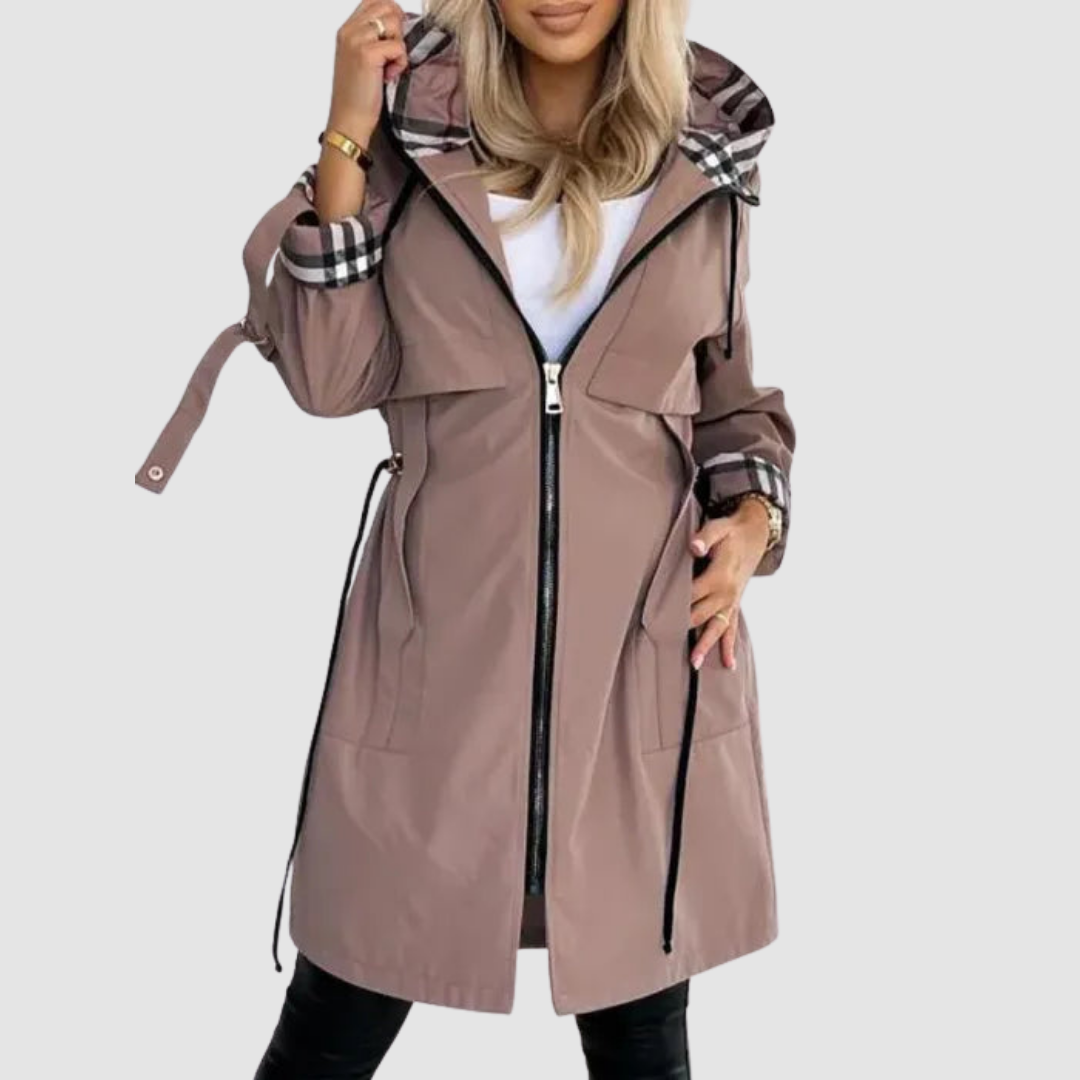 Assuntina | Weatherproof Zip-Up Coat