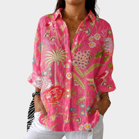 LIORA LONDON | LIGHTWEIGHT COLOURFUL PRINT BLOUSE