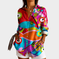 LIORA LONDON | BOLD MOSAIC BLOUSE