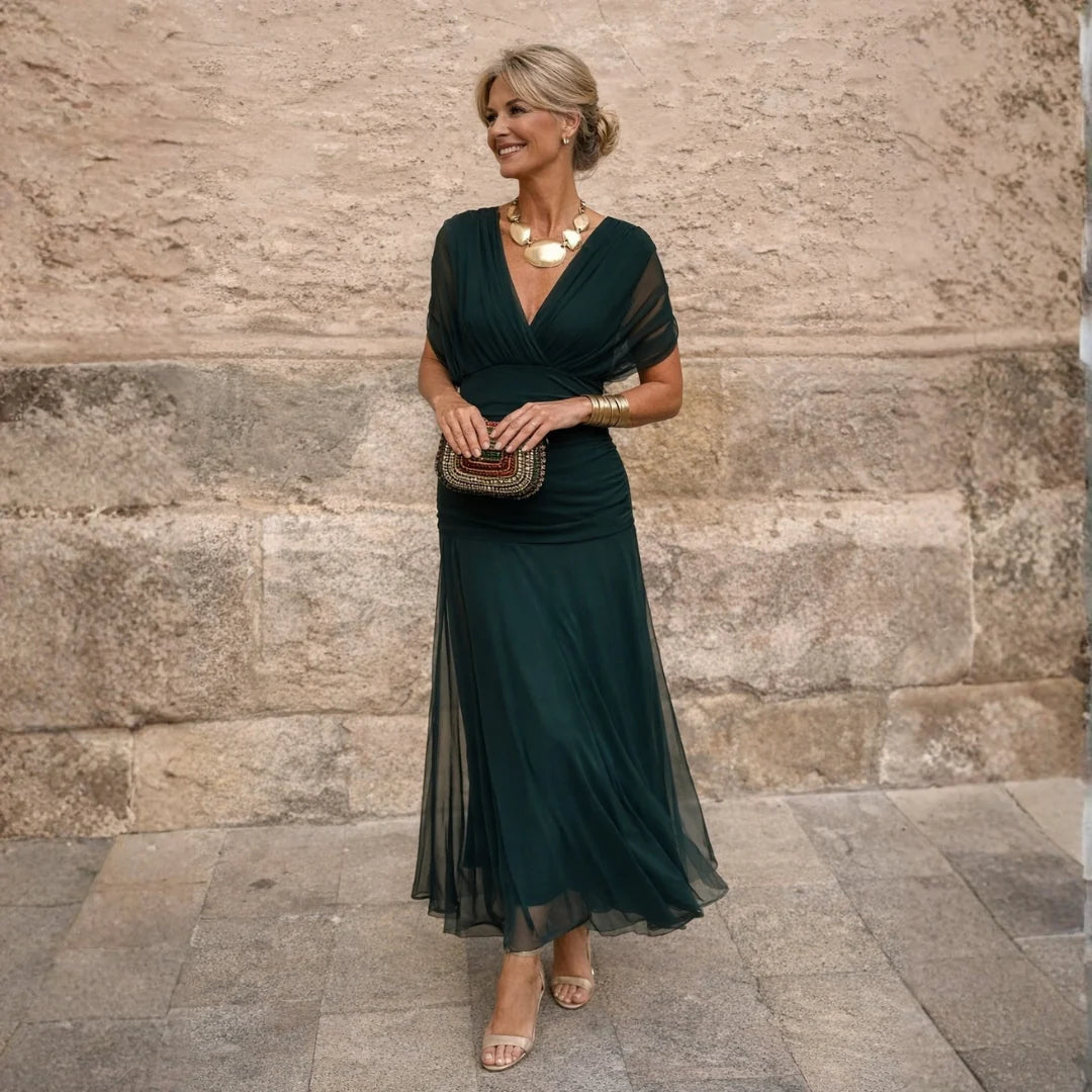 ELIZA™ – ELEGANT GREEN DRESS