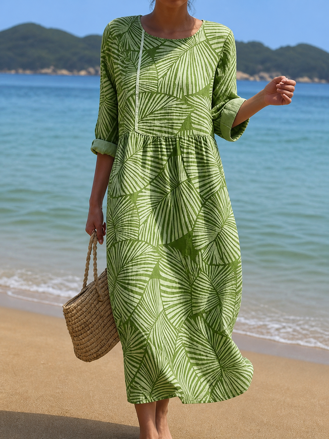 Women's Casual Floral Print Dress