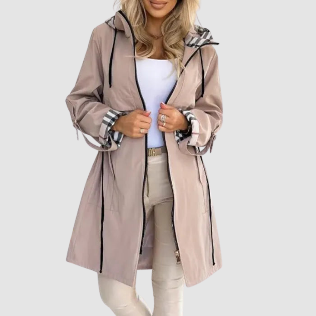 Assuntina | Weatherproof Zip-Up Coat