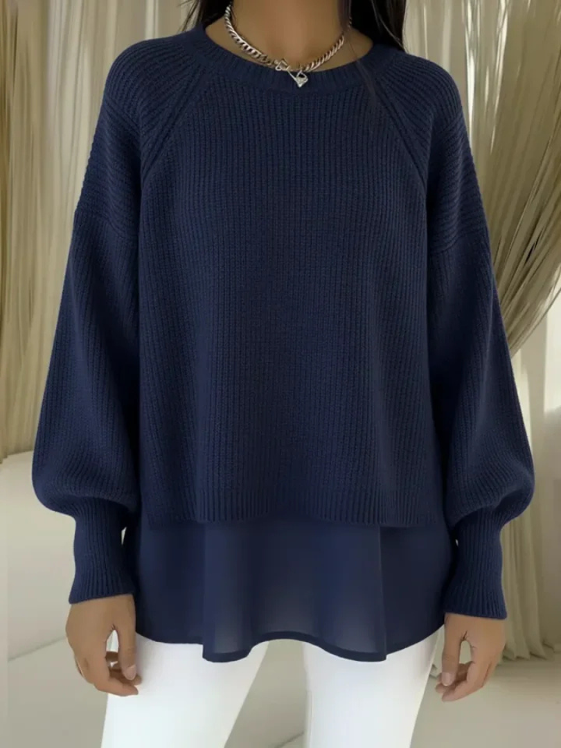 CASILDA | TWO-LAYER EFFECT JUMPER