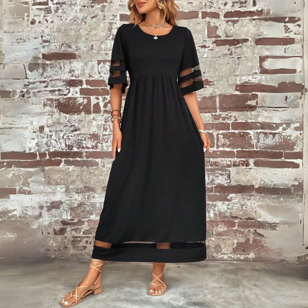 AUBREY | FLATTERING TUMMY-SMOOTHING MIDI DRESS