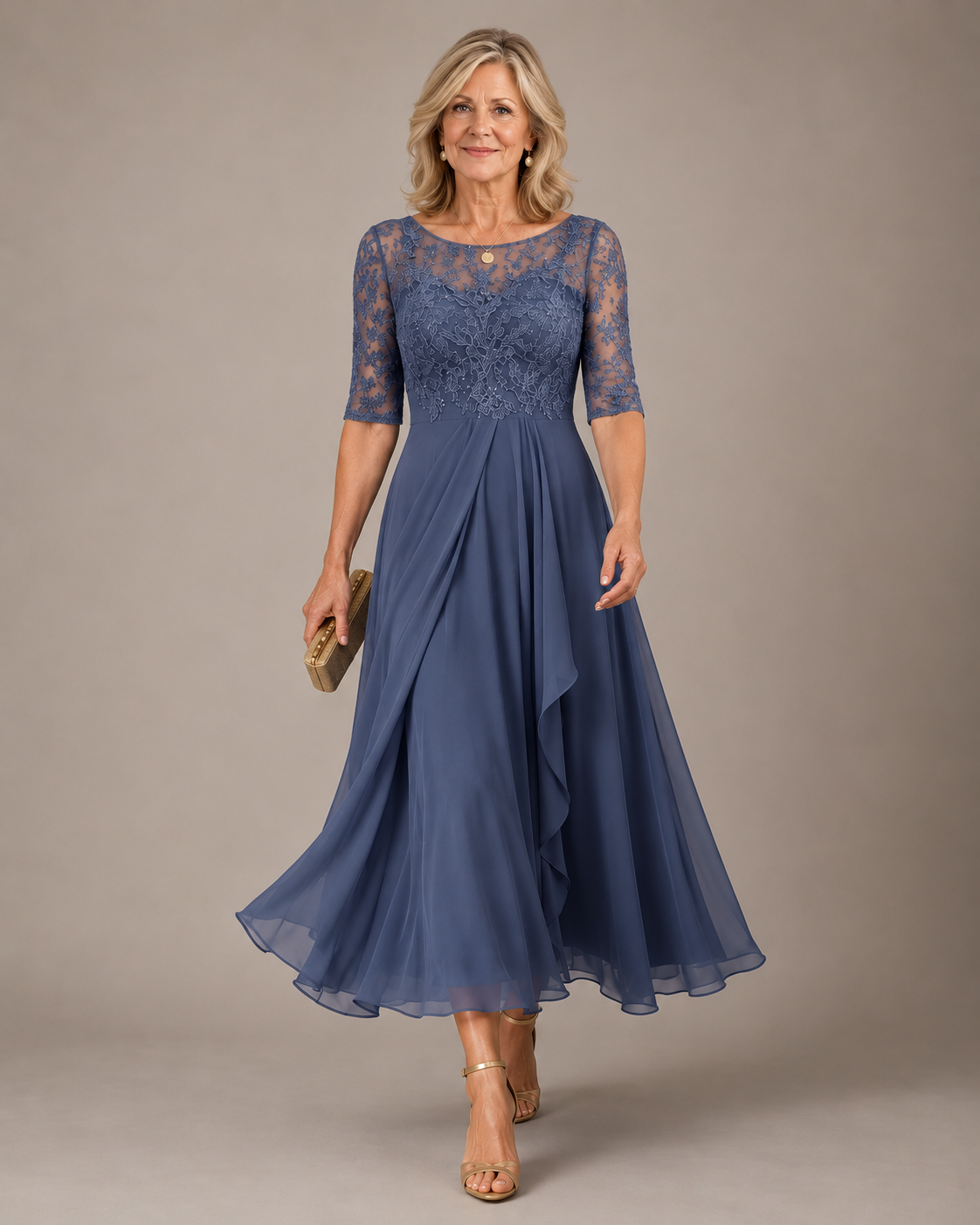 ROSE – THE LACE MIDI DRESS THAT FLATTERS YOUR SILHOUETTE