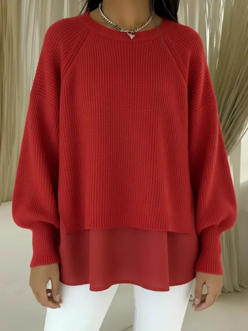 CASILDA | TWO-LAYER EFFECT JUMPER