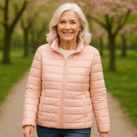 ULLA TRANSITIONAL PADDED JACKET | LIGHT PINK