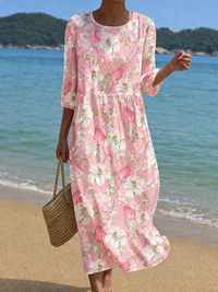Women's Casual Floral Print Dress
