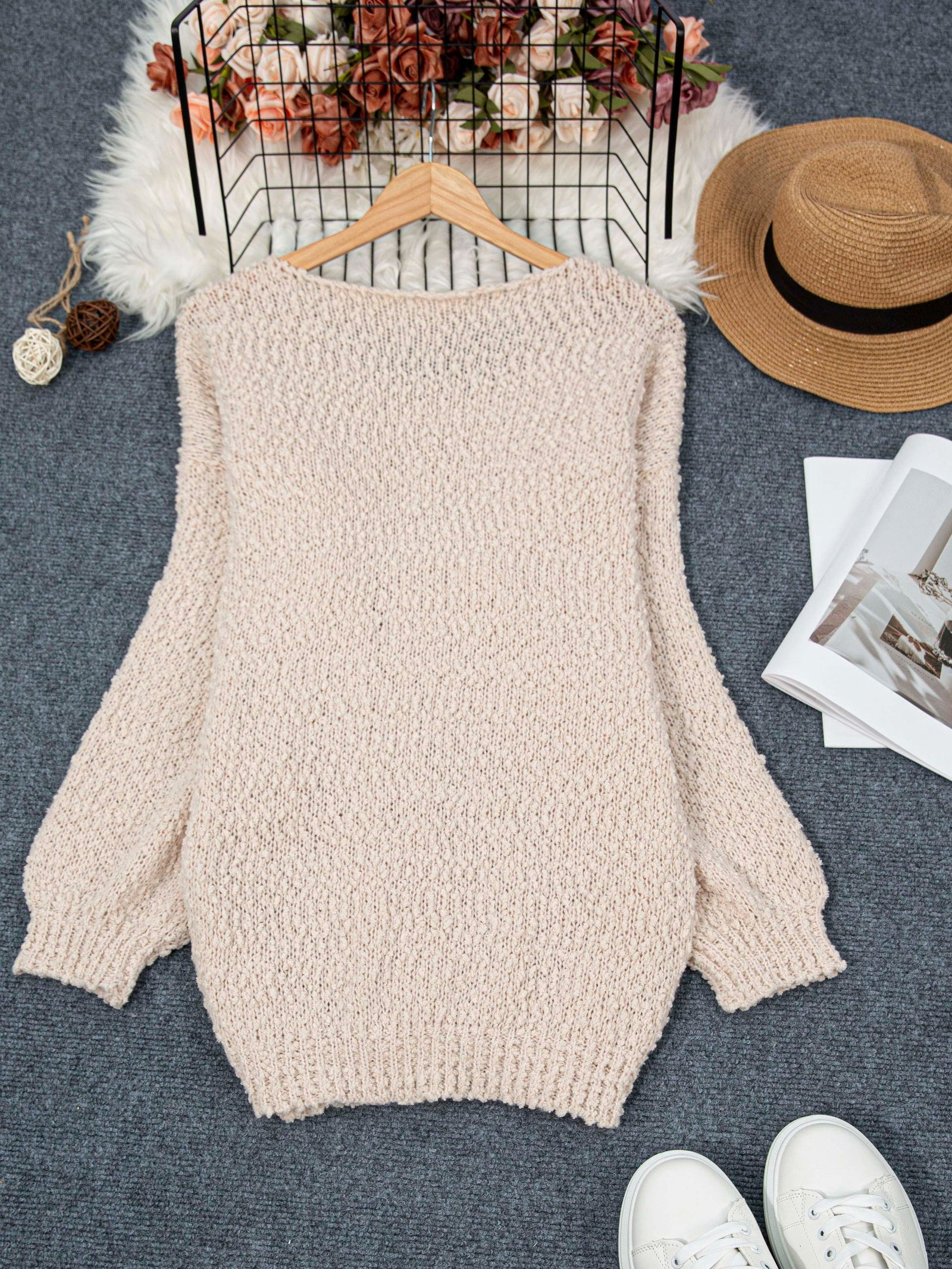 NORAYA | ROUND NECK SWEATER