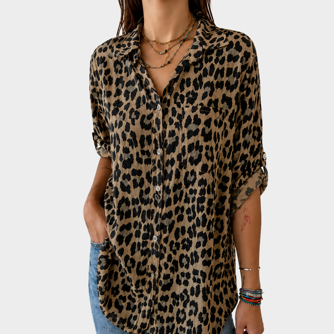 LIORA LONDON | ELEGANT SAFARI BLOUSE