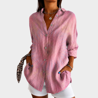 LIORA LONDON | EVERYDAY POWDER PINK BLOUSE