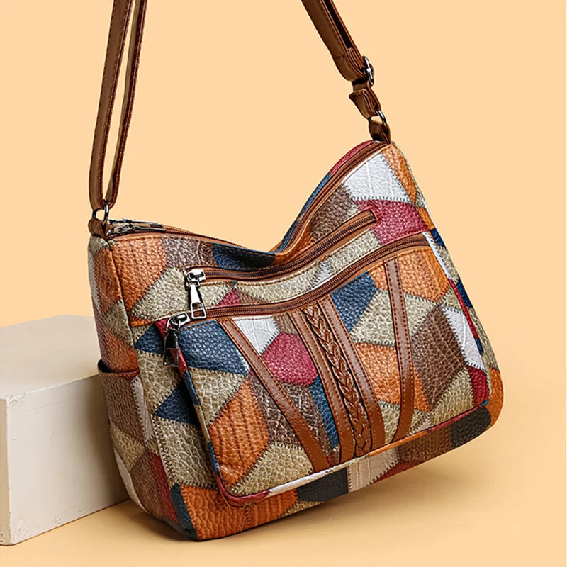 VEGAN LEATHER HANDBAG