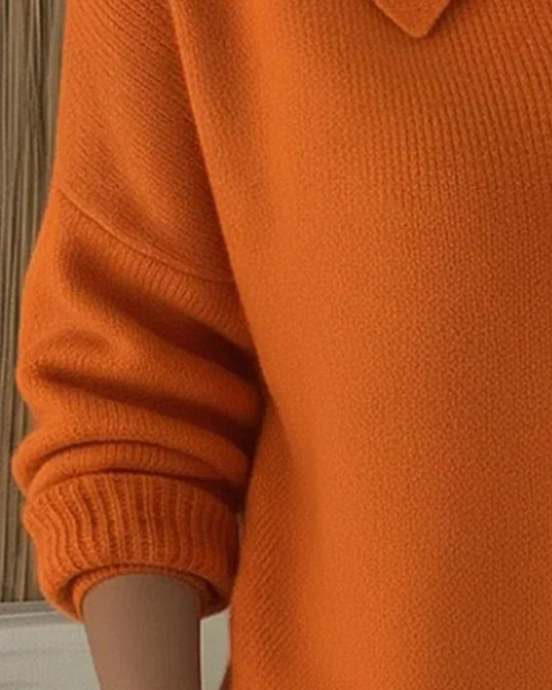 VEGA | COLLARED BUTTON-UP CARDIGAN