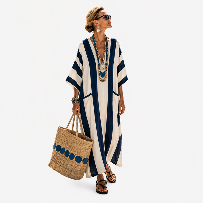 LONG KAFTAN | DARK BLUE