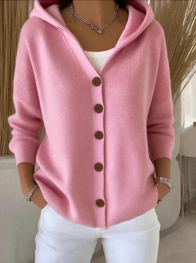 ROCÍO | HOODED KNIT CARDIGAN