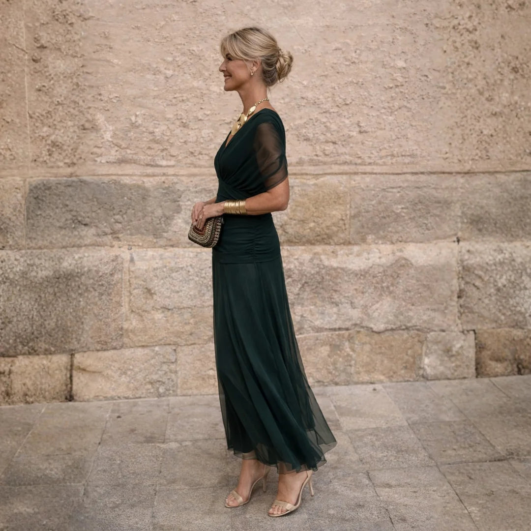 ELIZA™ – ELEGANT GREEN DRESS