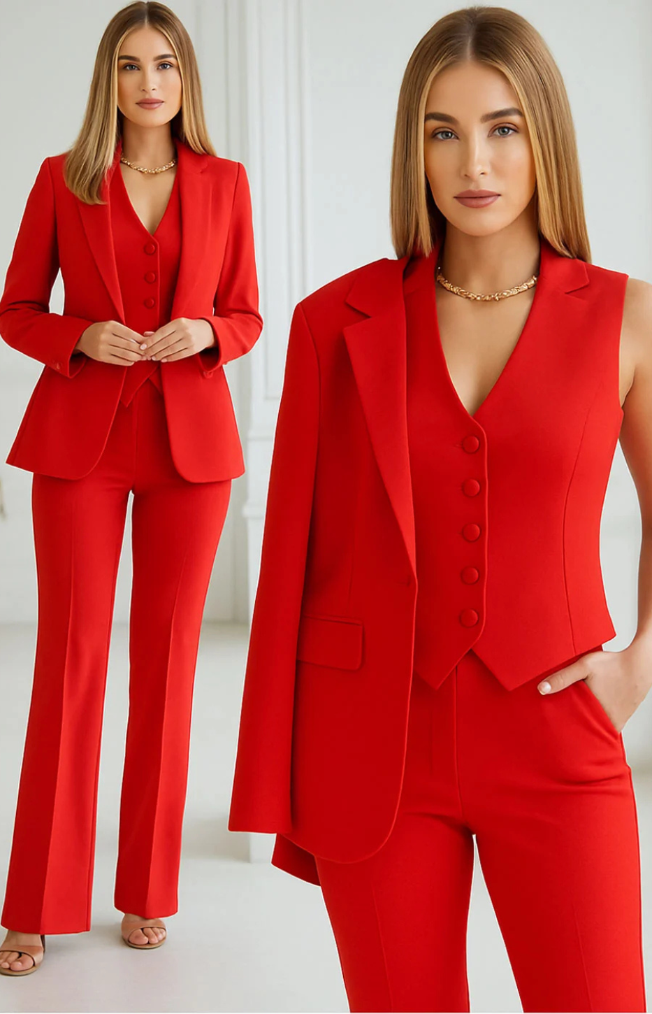 Henrietta | Elegant Three-Piece Suit