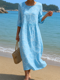 Women's Casual Floral Print Dress