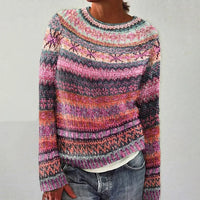Brooke - Retro Scandinavian knitted sweater