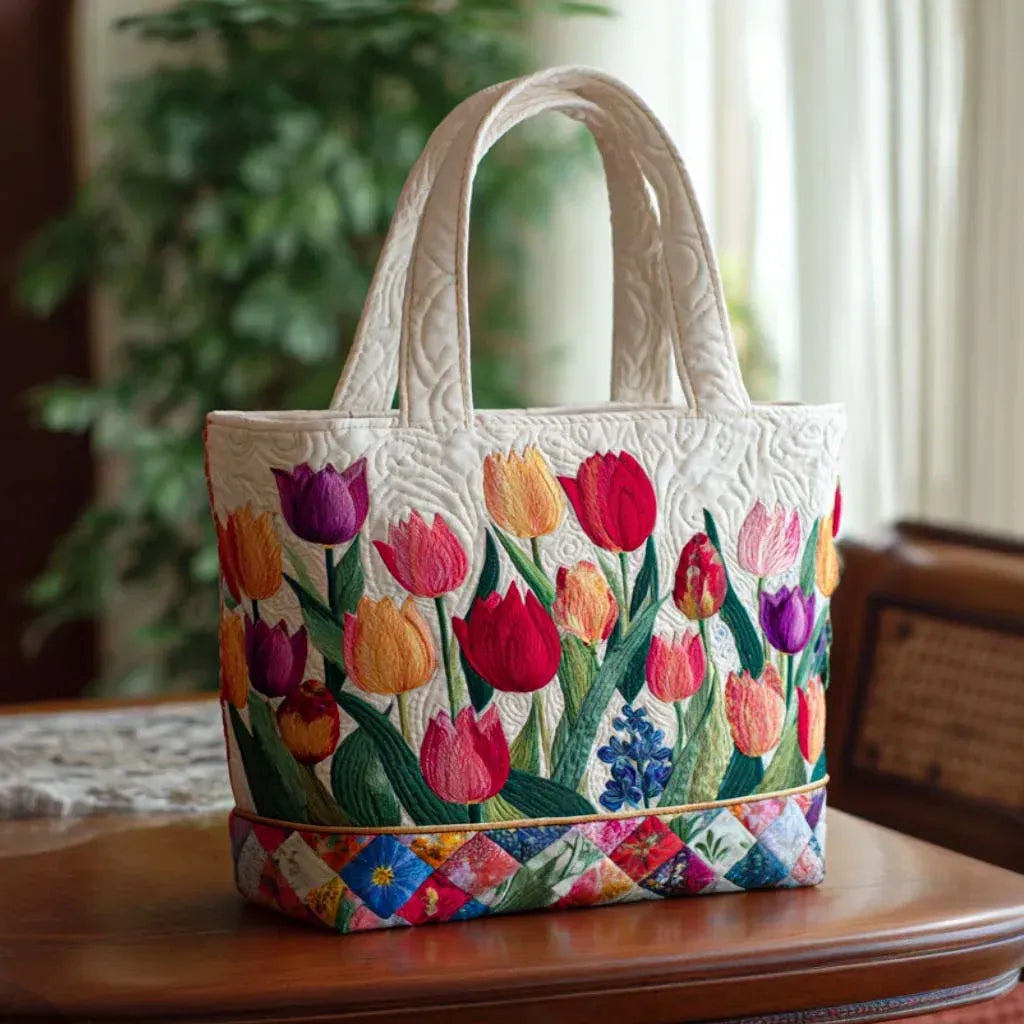 Handcrafted Bag | Tulip Garden