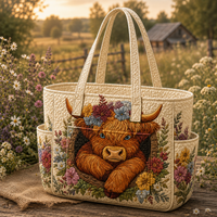Élise | Country Farm Quilted Tote Bag