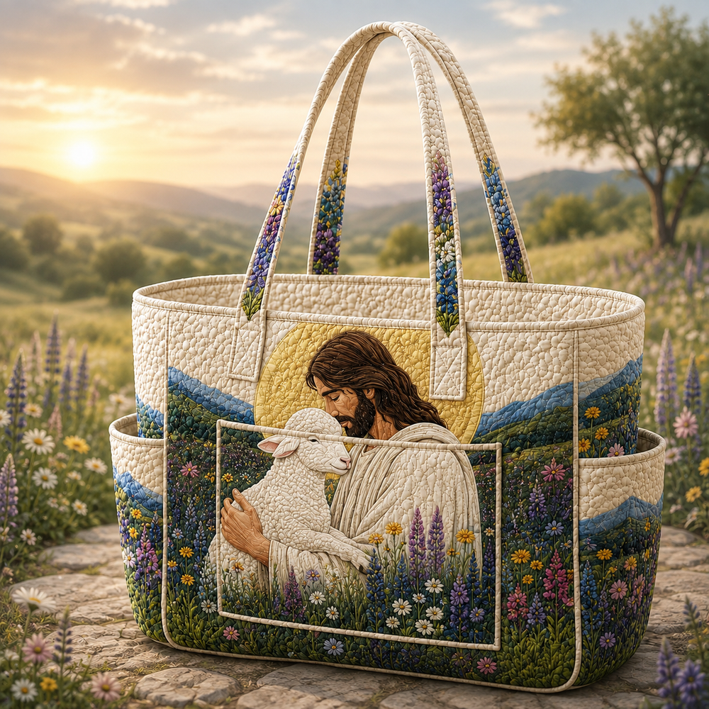 Angélique | Inspiring Light Quilted Tote Bag