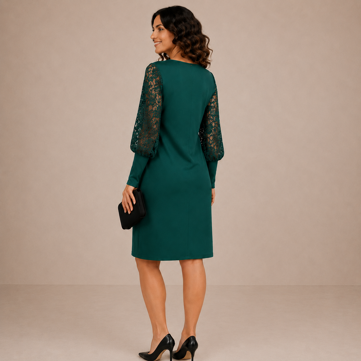 LIORA™ | Elegant Relaxed Midi Dress