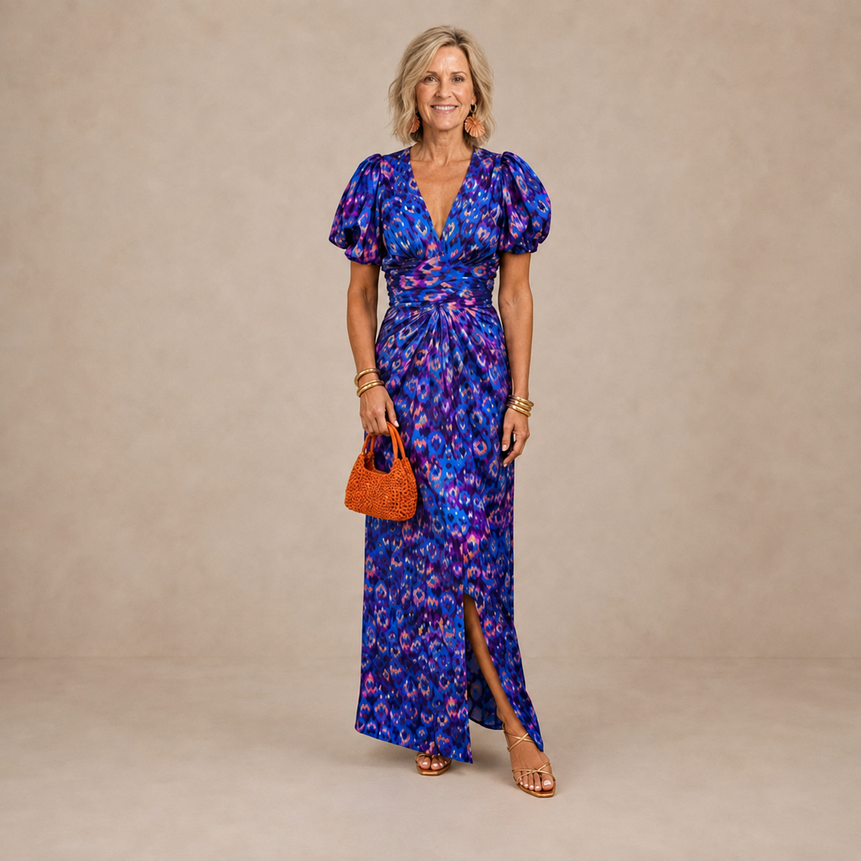 TORA™ – ELEGANT DRESS WITH PLEATED SLEEVES