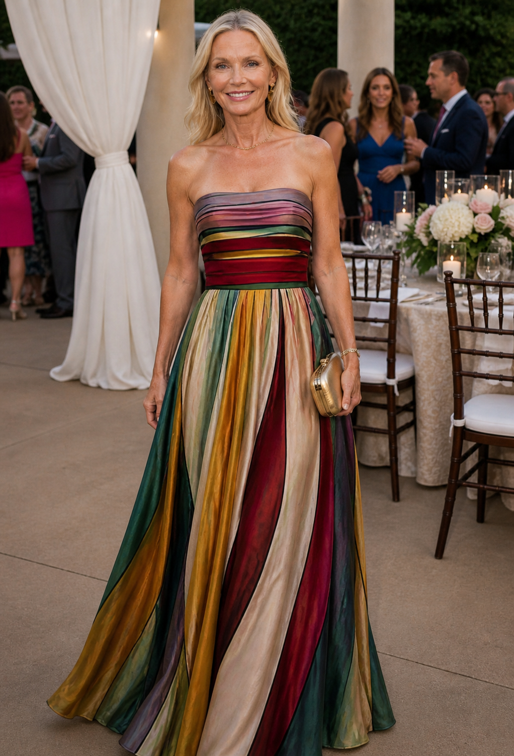 LIORA LONDON™ | EFFORTLESS STRAPLESS A-LINE DRESS