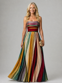 LIORA LONDON™ | EFFORTLESS STRAPLESS A-LINE DRESS