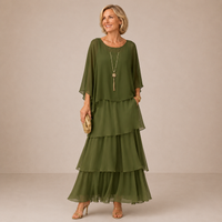 LIORA™ | Elegant Flowy Maxi Dress